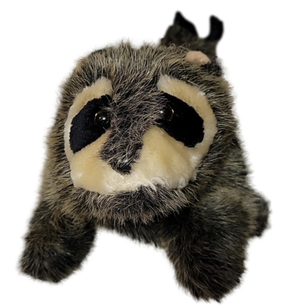𝅺raccoon hand puppet, no tags but excellent condition